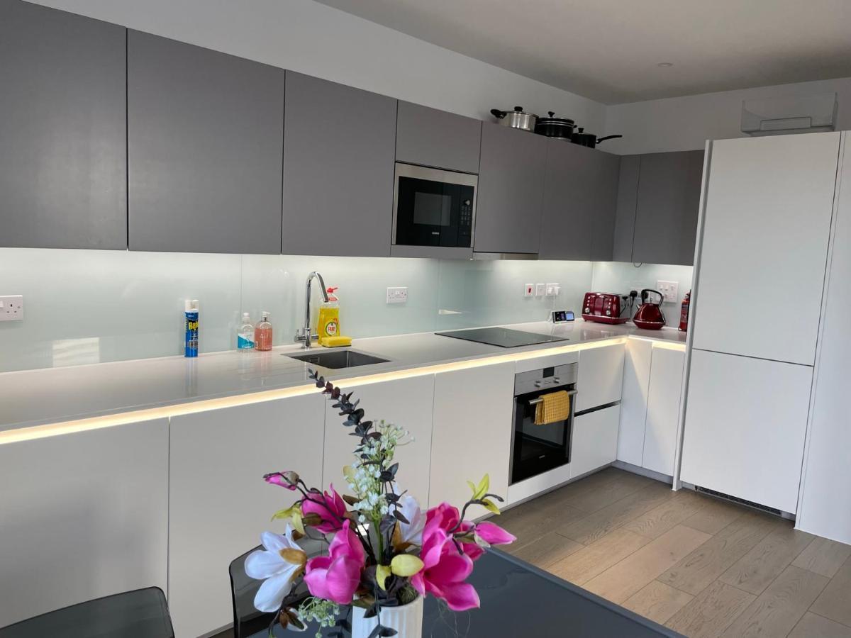 Apartament Modern & Spacious Penthouse In North Londyn Zewnętrze zdjęcie
